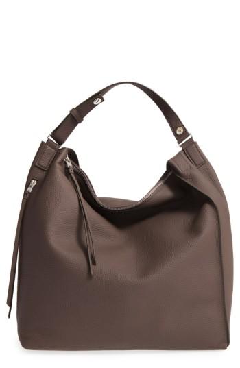 Allsaints Kita Convertible Leather Backpack - Grey