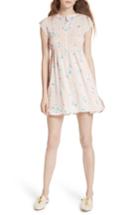 Women's Free People Greatest Day Smocked Minidress - Pink