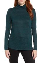 Women's Nic+zoe Every Occasion Funnel Neck Top - Green