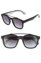 Men's Carrera Eyewear 1011s Sunglasses - Matte Black/ Drk Gray Gradient