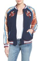 Women's Press Quilted Bomber Jacket