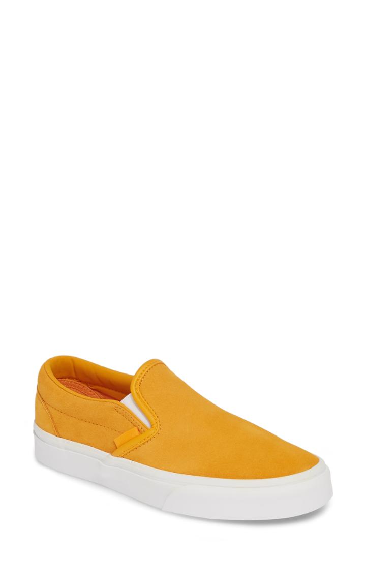 Women's Vans Ua Classic Slip-on Sneaker M - Orange