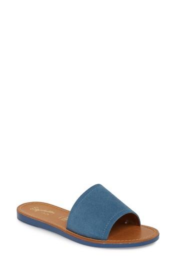 Women's Seychelles Leisure Slide Sandal M - Metallic