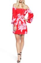 Women's Bardot Dariela Off The Shoulder Minidress - Red