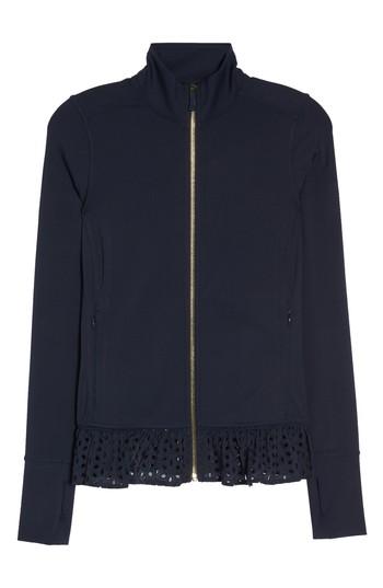 Women's Kate Spade New York Eyelet Jacket - Blue