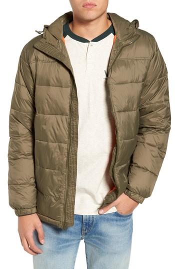 Men's Vans Woodcrest Mte Water Repellent Jacket - Green