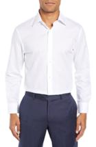 Men's Bonobos Slim Fit Solid Dress Shirt 35 - White