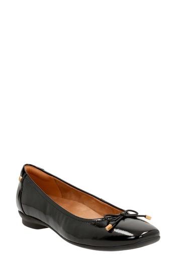 Women's Clarks 'candra Light' Flat M - Black