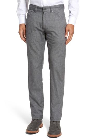 Men's Peter Millar Mountainside Flannel Five-pocket Pants - Grey