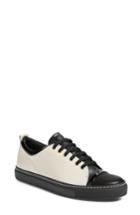 Women's Lanvin Low Top Cap Toe Sneaker .5us / 35eu - Ivory