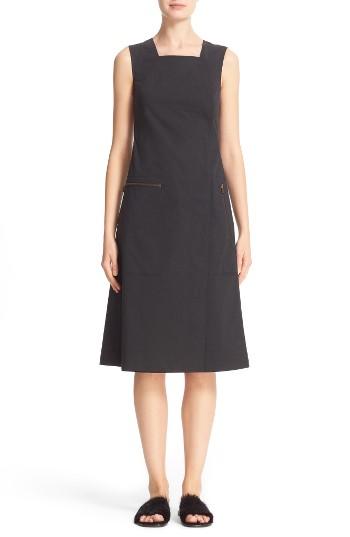 Women's Tomas Maier Stretch Poplin Dress