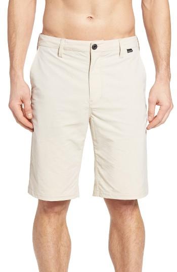 Men's Hurley 'dry Out' Dri-fit(tm) Chino Shorts - Beige