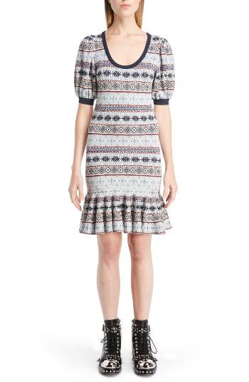 Women's Alexander Mcqueen Jacquard Lace Dress