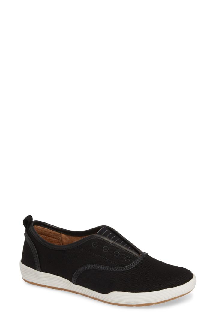 Women's Comfortive Lithia Slip-on Sneaker W - Black