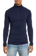 Men's Smartwool Merino 250 Base Layer Quarter Zip Pullover - Blue
