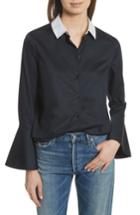 Women's Equipment Darla Bell Cuff Shirt - Black