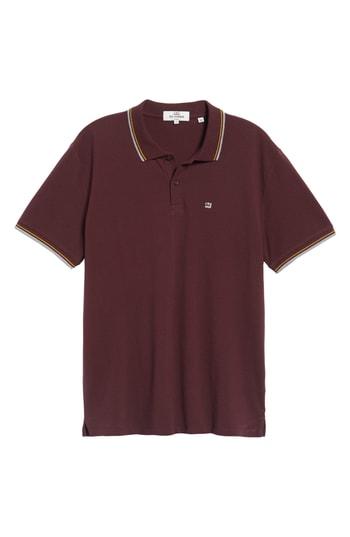 Men's Ben Sherman Romford Polo - Burgundy