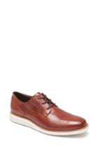 Men's Rockport Total Motion Sport Plain Toe Derby .5 M - Brown