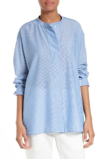 Women's Vince Stripe Cotton Popover