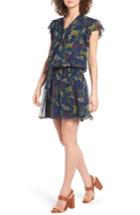 Women's Ella Moss Poetic Garden Silk Dress - Blue