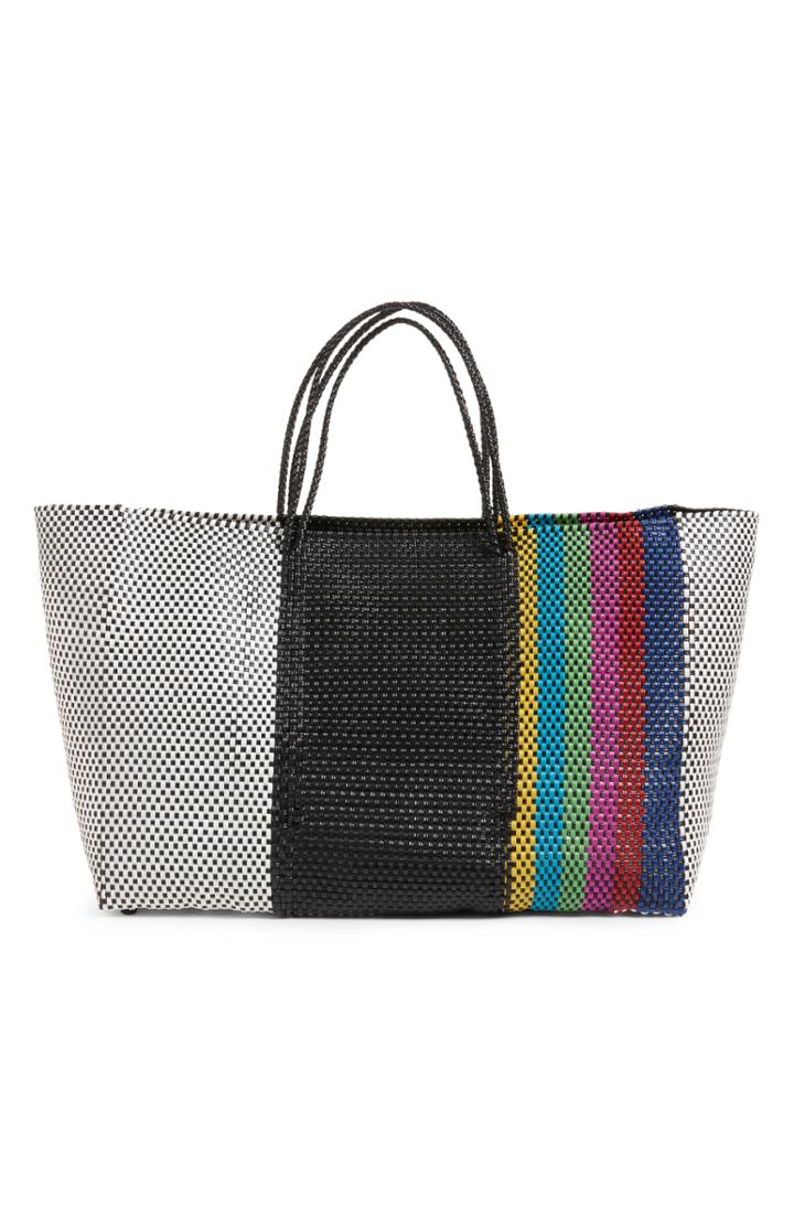 Truss Woven Stripe Weekend Tote -