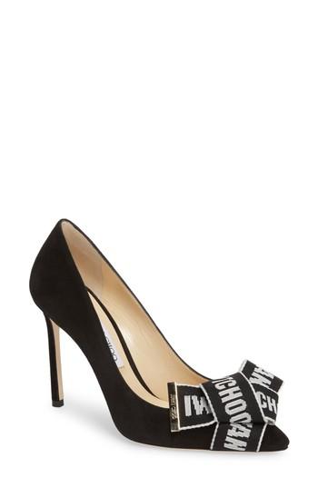 Women's Jimmy Choo Tegan Pump Us / 34eu - Black