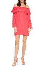 Women's Parker Isa Combo Silk Dress - Pink
