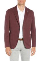 Men's L.b.m 1911 Classic Fit Stretch Cotton Blazer Us / 56 Eu R - Red