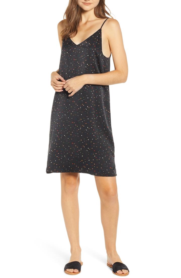Women's Rails Brianna Silk Slipdress - Black
