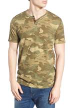 Men's Lucky Brand Camo Print Henley T-shirt