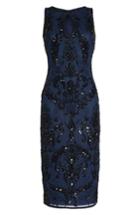 Women's Pisarro Nights Beaded Pencil Dress - Blue