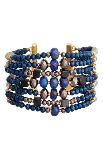 Women's Nakamol Design Beaded Cuff Bracelet