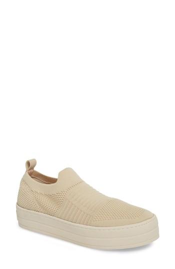 Women's Jslides Hilo Platform Slip-on Sneaker .5 M - Beige