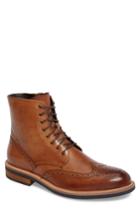 Men's Kenneth Cole Reaction Wingtip Boot .5 M - Brown