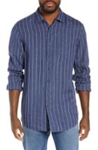 Men's Rodd & Gunn Mangle Valley Regular Fit Linen & Cotton Sport Shirt - Blue