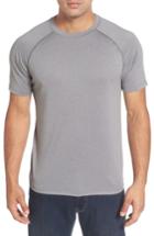 Men's Peter Millar Rio Tech T-shirt, Size - Grey