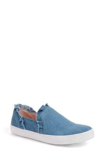 Women's Kate Spade New York Lilly Ruffle Slip-on Sneaker M - Blue