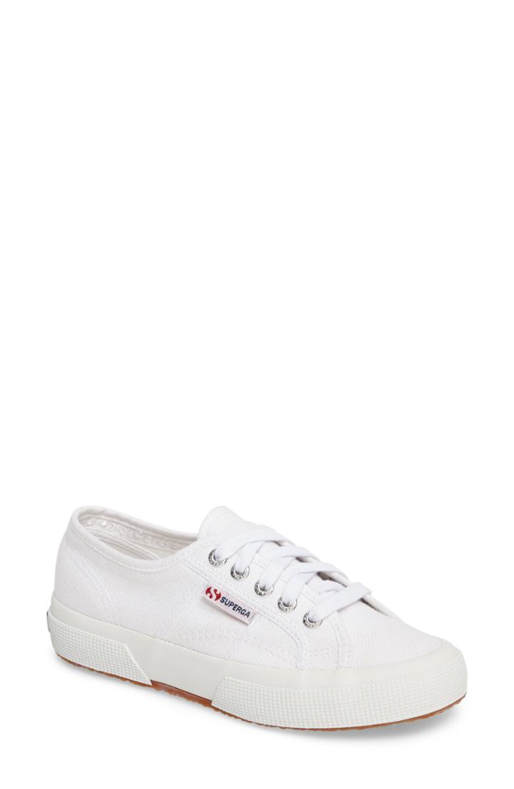 Women's Superga 'cotu' Sneaker .5us / 41eu - White