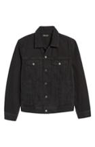 Men's Madewell Classic Denim Jacket, Size - Black