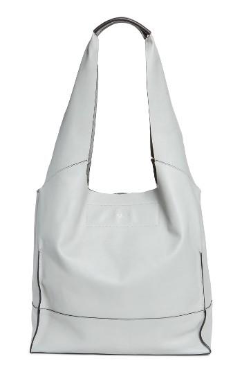 Rag & Bone Walker Leather Tote - Grey