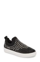 Women's Steve Madden Sherry Crystal Embellished Sneaker M - Black