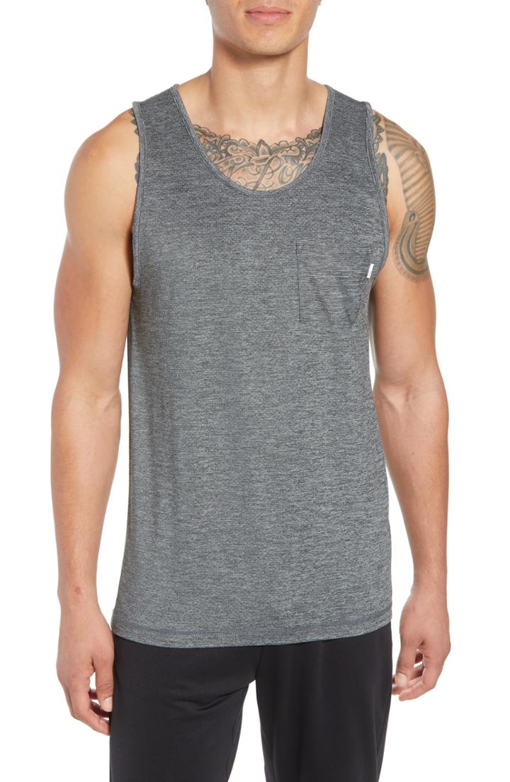 Men's Vuori Tradewind Tank, Size - Grey