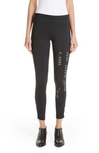 Women's Alexander Wang Credit Card Scuba Leggings