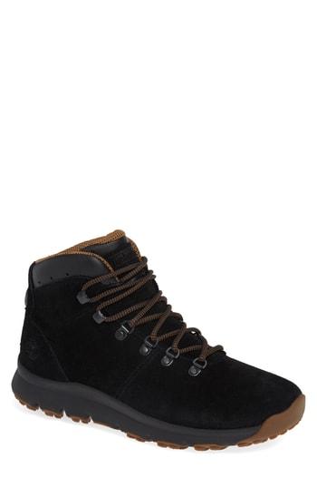 Men's Timberland World Hiker Waterproof Boot .5 M - Black