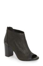 Women's Kenneth Cole New York 'nina' Open Toe Bootie M - Black