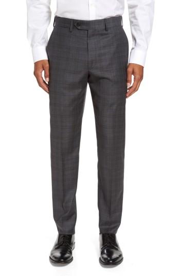 Men's Todd Snyder White Label Sutton Flat Front Plaid Wool Trousers