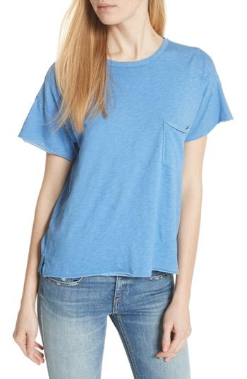 Women's Rag & Bone/jean Vintage Crewneck Tee - Blue