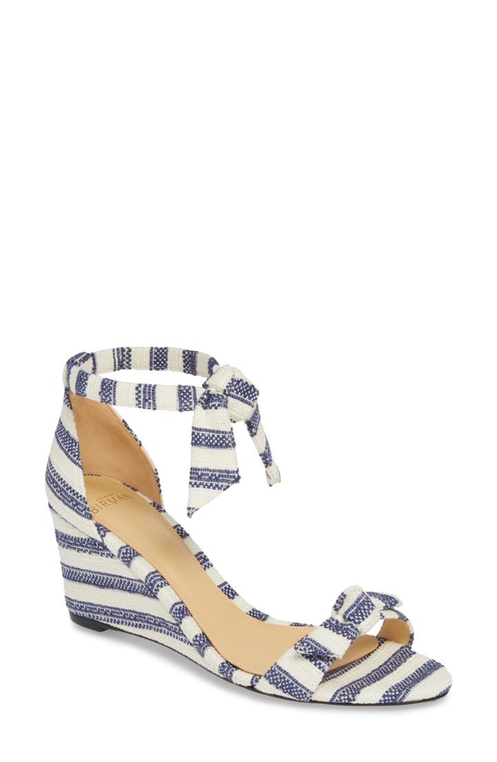 Women's Alexandre Birman Clarita Wedge Sandal M - Blue