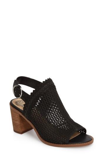 Women's Vince Camuto Tricinda Block Heel Sandal M - Black