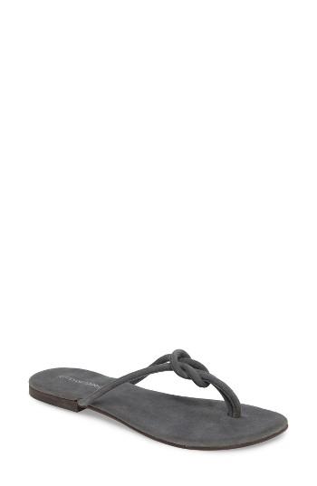 Women's Jeffrey Campbell Malia Flip Flop M - Grey